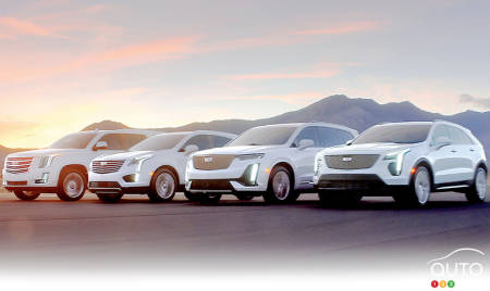 The Cadillac SUV lineup